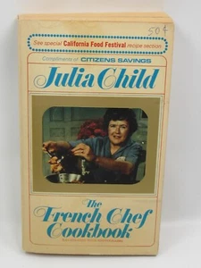 1971 The French Chef Cookbook Julia Child Bantam Paperback Illustrated Vintage - Picture 1 of 17