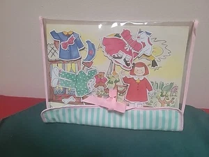 Madeline Magnetic Playset Doll Set Paris 2 Scenes Carry Case 1998 Vintage Doll - Picture 1 of 5