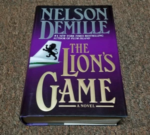 Nelson DeMille The Lion's Game (2000, Hardcover) first printing - Imagen 1 de 6