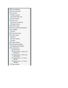 Ford F-150 1999 Color Wiring Diagram Schematic V8 5.4L 4WD pdf - Picture 1 of 1