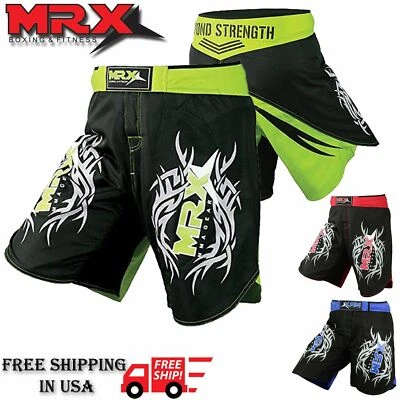 MMA Shorts Grappling UFC Cage Fight Muay Thai Boxing Martial Arts UFC Trunks - Image 1 of 4