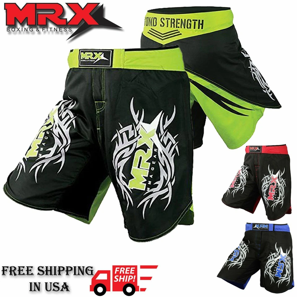 MMA Shorts Grappling UFC Cage Fight Muay Thai Boxing Martial Arts UFC Trunks - Image 1 of 4