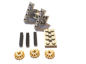 1x LEGO Technik - Getriebebox inkl. Teile # 6585 Grau - Bild 1 von 1