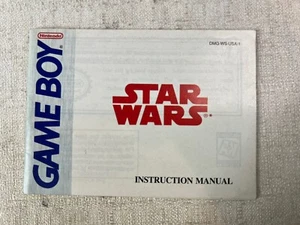 STAR WARS MANUAL ONLY - GAME BOY , 1996- Nintendo - Picture 1 of 3