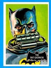1989-1966 Topps BATMAN Deluxe Reissue Card #43 (NrMt) The Bat-Gasmask