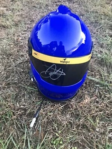 Casco Dale Earnhardt Jr 2019 doppio firmato AUTOGRAFO Wrangler replica full size - Foto 1 di 4