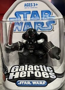 2008 Star Wars Galactic Heroes DARTH VADER Action Figure NEW