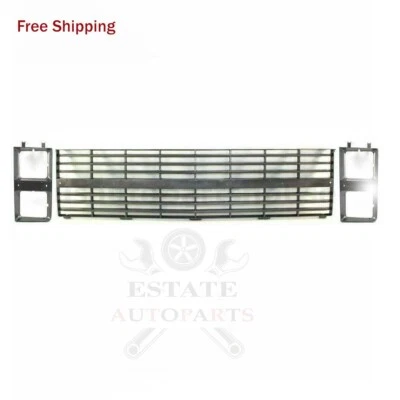 New For 1983-1984 CHEVROLET C10 C20 PICKUP Front Grille & Headlamp Door Set 3pc Foto 1 de 4