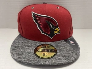New Era Arizona Cardinals 59FIFTY Fitted Hat Size 8 1/4 NFL Draft 2016 - Picture 1 of 8