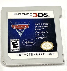 Cars 2 Game Cartridge For Nintendo 3DS XL - Picture 1 of 2