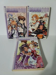 Dramacon Vol. 1-3 by Svetlana Chmakova Manga Book Compete Lot English - Picture 1 of 2