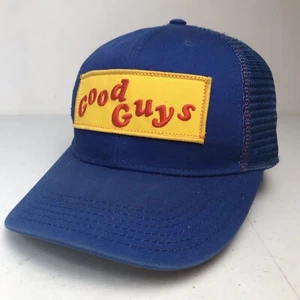 Good Guys Chucky Trucker Hat Adjustable Snapback Mesh Cap Blue OS - Picture 1 of 7