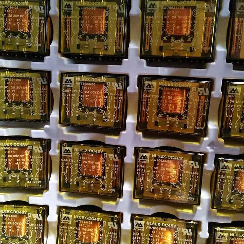 1PC MATSUSHITA NL6EX-DC48V 48VDC Power Relay 20Pin 0.5A 125VAC - Image 1 of 1