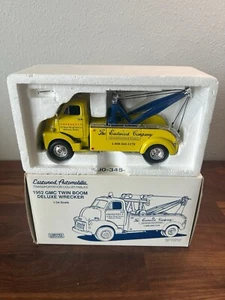 FIRST GEAR 1952 GMC TWIN BOOM DELUXE WRECKER EASTWOOD COMPANY DIECAST 19-0109 - Picture 1 of 5