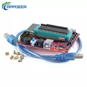 51/AVR Microcontroller Development Board-STC89C52RC/51MCU/ATMEGA32 Compatible - Picture 1 of 4
