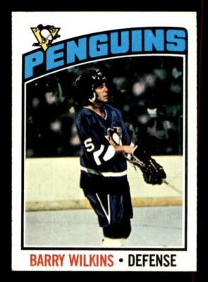 1976 Topps Hockey #102 Barry Wilkins NM *d2 - Image 1 of 2