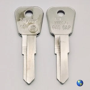 Llaves en blanco WS11 para varias tapas de gas de WASO (2 teclas) - Imagen 1 de 4