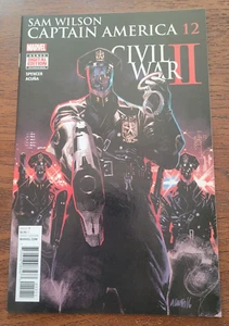 Captain America: Sam Wilson #12 Civil War II - October 2016 - Picture 1 of 4