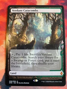 MTG Zendikar Rising Expeditions Verdant Catacombs - Picture 1 of 1