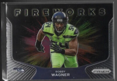 2020 Panini Prizm #24 Bobby Wagner Fireworks - Image 1 of 2