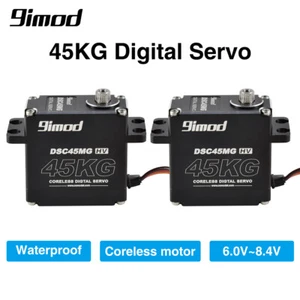 9imod Waterproof Servo DSC45MG 45KG Metal Gear HV Servo fr RC Car Boat Robot DIY - Picture 1 of 14