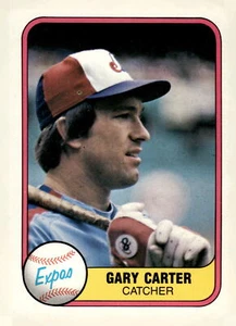 1981 Fleer #142 Gary Carter - Picture 1 of 2