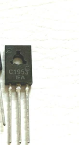 LOT OF 2  Mitsu Mitsubishi 2SC1953 PNP EPITAXIAL PLANAR| FREE US Shipping - Picture 1 of 1