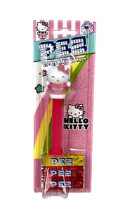 PEZ Hello Kitty Spender & Süßigkeiten Sanrio Zitrone Erdbeere Kirsche Neu Versiegelt! - Bild 1 von 8