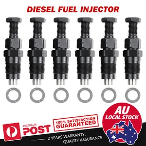DIESEL FUEL INJECTOR 6PCS/SET SUITS TOYOTA HILUX HIACE 3.0 LITRE 5L engine. NEW. - Picture 1 of 8