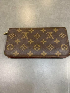 LOUIS VUITTON M42616 Zippy Wallet Monogram Canvas Brown Long Zip Wallet Used - Picture 1 of 8