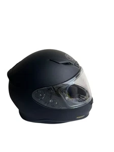 Casco de motocicleta Shoei RF-1200 negro mate talla grande aprobado por DOT Snell - Imagen 1 de 16
