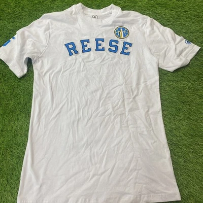 Chicago Sky Reese #5 Player Tee White Men’s S WNBA Basketball Shirt Fisll - Image 1 of 4