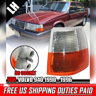 Lámpara de esquina delantera luz de señal de giro carcasa izquierda izquierda se adapta a Volvo 940 960 1990-1996 Foto 1 de 4