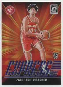 Zaccharie Risacher 2024-25 Donruss Optic Express Lane Purple Prizm RC Rookie #23 - Bild 1 von 2