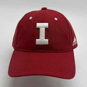 Adidas Indiana Hoosiers Maroon Adjustable Baseball Cap Hat NCAA Licensed - Picture 1 of 6