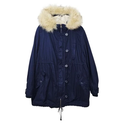 Chaqueta Abrigo de Invierno Gap Mujer Talla XL 2 en 1 Parka con Capucha Azul Noche Oscura Foto 1 de 4