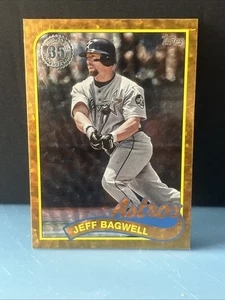 Topps 2024 Series 1 Jeff Bagwell 1989 Gold Foil Board #89B Houston Astros - Bild 1 von 3