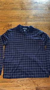 Ralph Lauren Golf Damen-Langarm-Poloshirt marineblau (Größe M) leicht gebraucht, in einwandfreiem Zustand - Bild 1 von 6