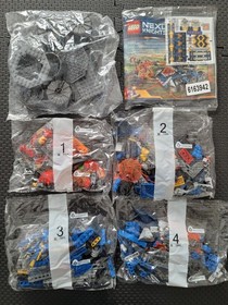 LEGO Nexo Knights 70322: Axl's Tower Carrier, Factory Sealed Bags, No Box