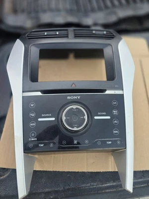 2011-2015 Ford Explorer Radio Face Ac Heater Control Panel EB5T-18A802-HA - Image 1 of 4