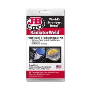 JB Weld Plastic Radiator Tank Weld Repair Kit Water Fluid Tank Leaks JB 2120 - Picture 1 of 4