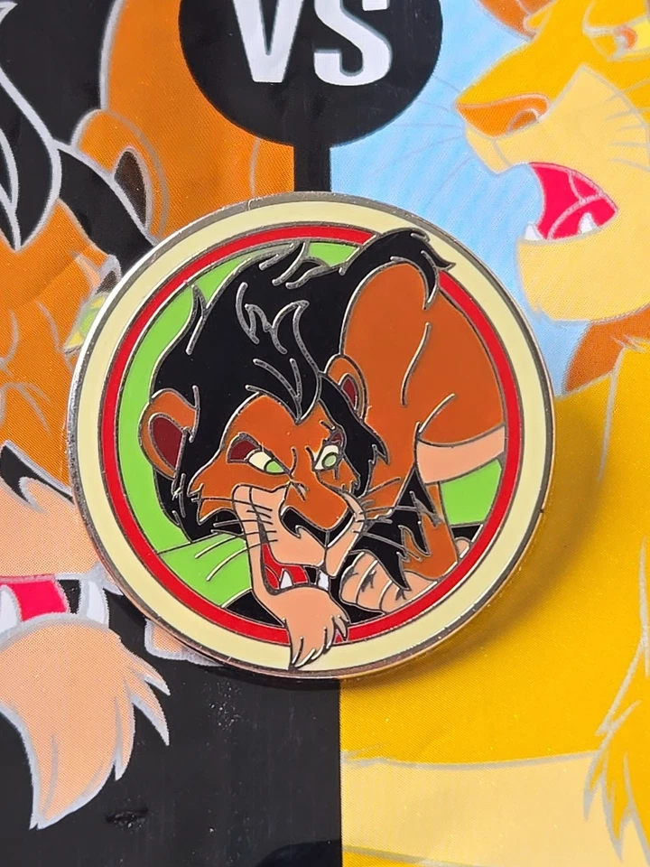 2012 Disney Good Vs Evil Hero Simba The Lion King Mystery Trading Pin - Image 1 of 1
