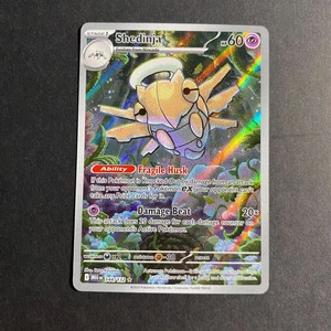 Shedinja Pokemon Mega Evolution 144/132 Illustration Rare Holofoil Full Art NM - Bild 1 von 2