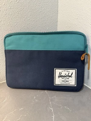 "Funda de transporte HERSCHEL Mini iPad 7,5"" x 10"" protectora de viaje azul/verde azulado" Foto 1 de 4