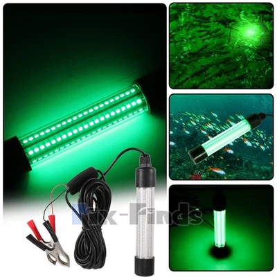 12V Lámpara Submarino Sumergible 126SMD LED para Pesca Luz De Pez Hielo Calamar  - Image 1 of 4