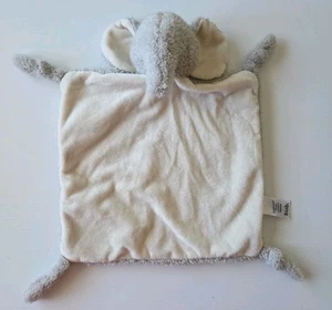 bub Grey Elephant Comforter Lovey Plush Baby Security Blanket Blankie - Picture 1 of 4