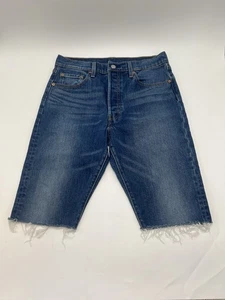 Levi's Demin Shorts W29 L10,5 blau Damen 501 Skinny High Rise Cut Offs Sommer - Bild 1 von 11