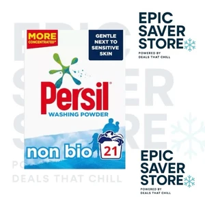 Persil Non Bio Washing Powder 100% recyclable pack for stain removal that's g... - Picture 1 of 1