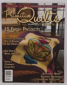 Primitive Quilts And Projects Magazine Fall 2015 - 15 Fresh Projects You'll Love - Imagen 1 de 1