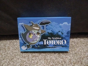 My Neighbor Totoro: 10 Pop-Up Notecards and Envelopes (Cards) NEW SEALED - Picture 1 of 2